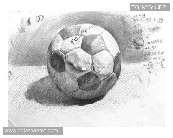 素描艺术与足球明星的完美结合展现运动之美与激情
